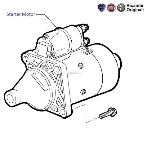 Fiat Punto Starter Motor Wiring Diagram